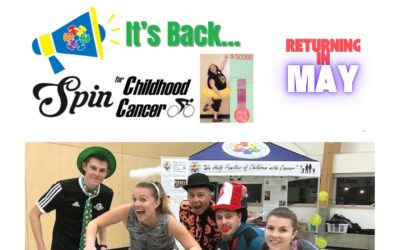 Spin for Childhood Cancer Event is BACK – May 2025!